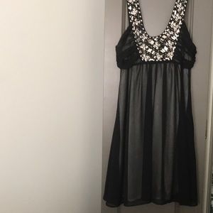 Black formal dress